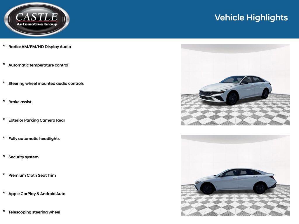 New 2026 Hyundai Elantra Sport FWD image 3