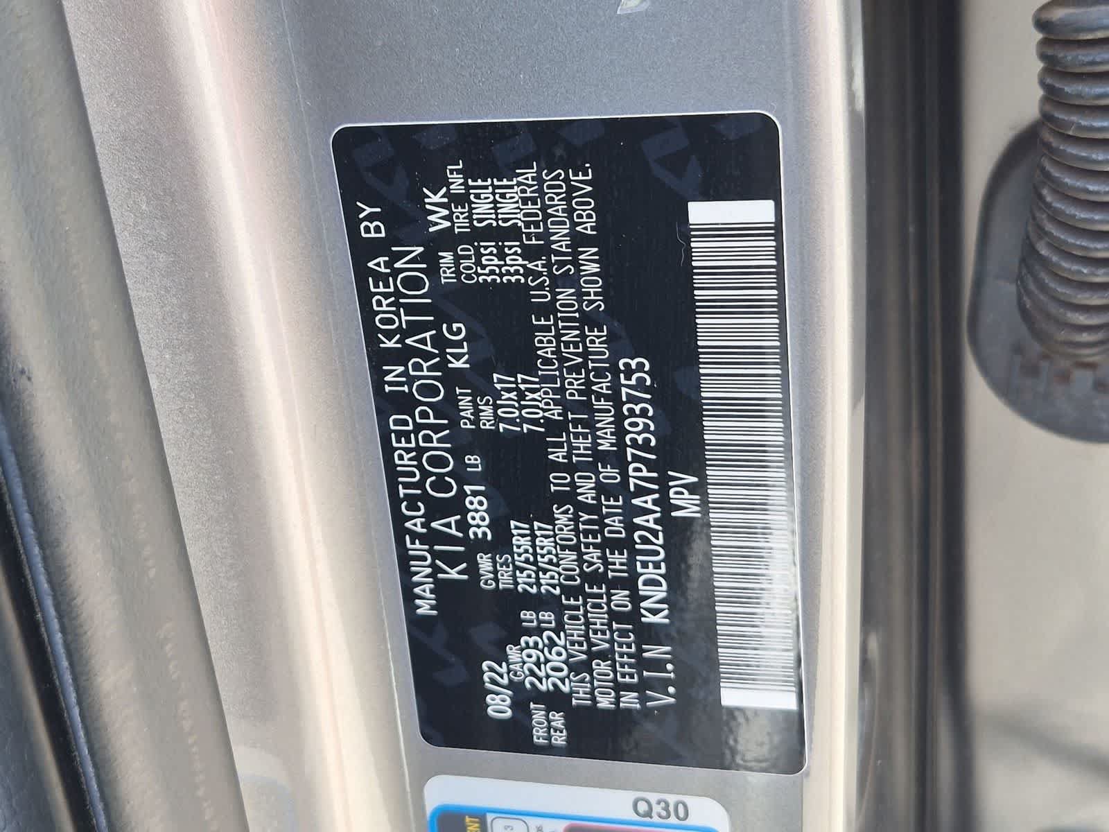 Used 2023 Kia Seltos S w/ Navigation Package FWD image 33
