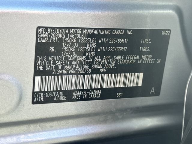 Certified 2022 Toyota RAV4 XLE image 31