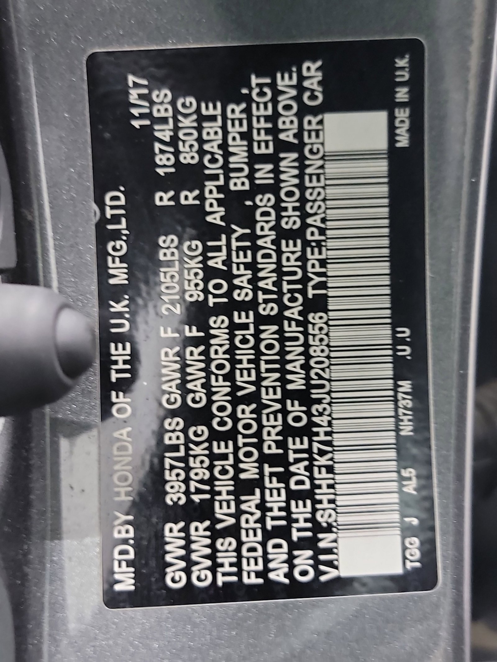 Used 2018 Honda Civic Sport image 32
