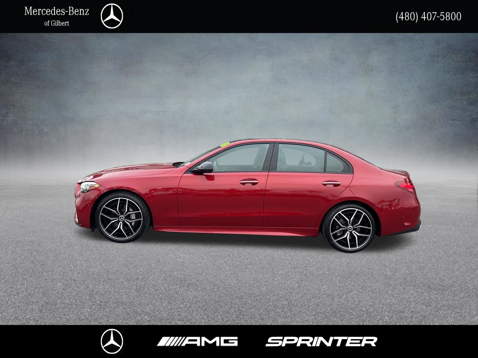 Certified 2023 Mercedes-Benz C 300 Sedan w/ AMG Line w/ Night Package image 2