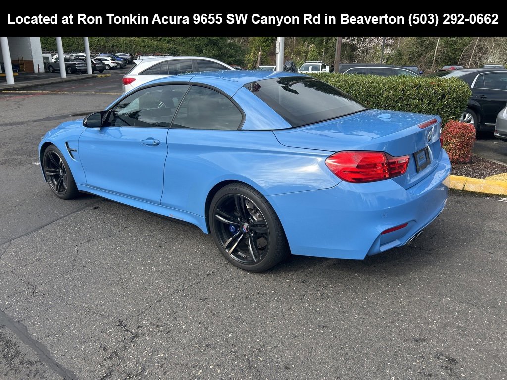 Used 2016 BMW M4 Convertible image 6