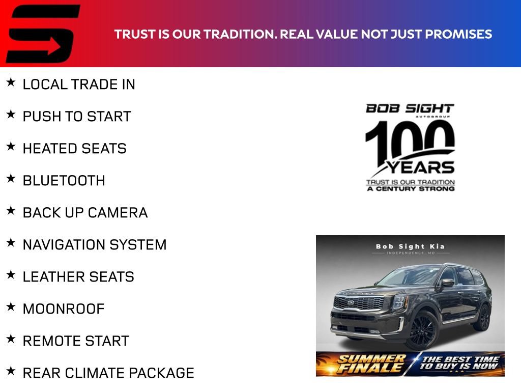 Used 2020 Kia Telluride SX w/ SX Prestige Package AWD/4WD image 2