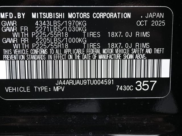 New 2026 Mitsubishi Outlander Sport LE AWD/4WD image 9