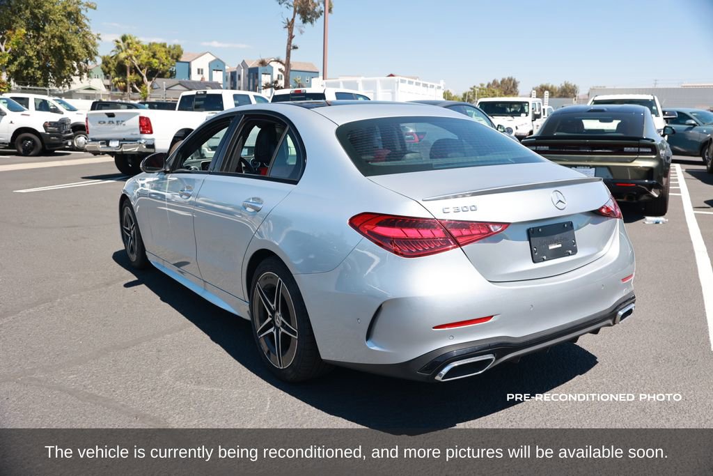 Used 2023 Mercedes-Benz C 300 Sedan w/ AMG Line w/ Night Package image 3