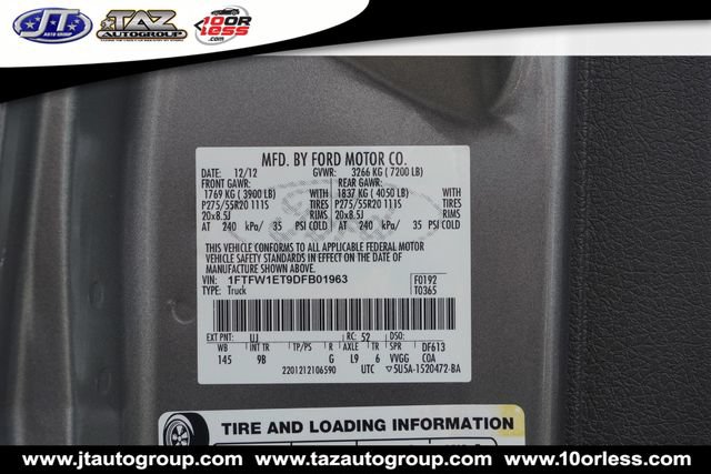 Used 2013 Ford F150 Platinum AWD/4WD image 21