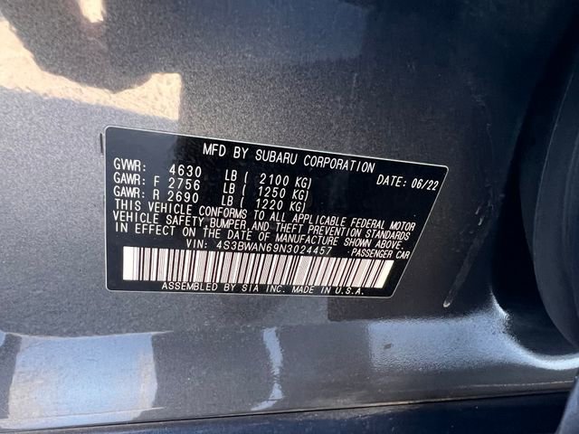 Used 2022 Subaru Legacy Limited image 39