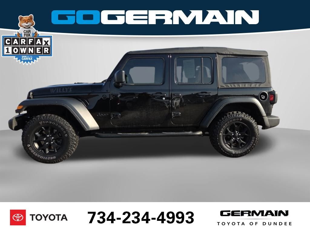 Used 2021 Jeep Wrangler Unlimited Willys image 11