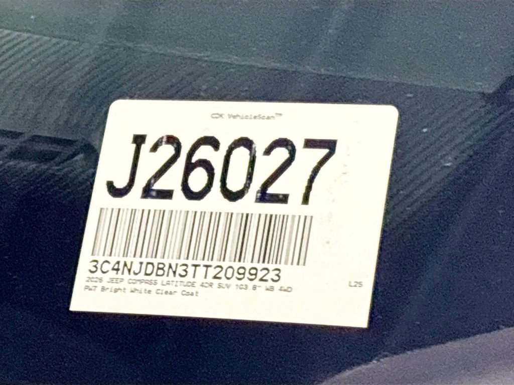 New 2026 Jeep Compass Latitude AWD/4WD image 24
