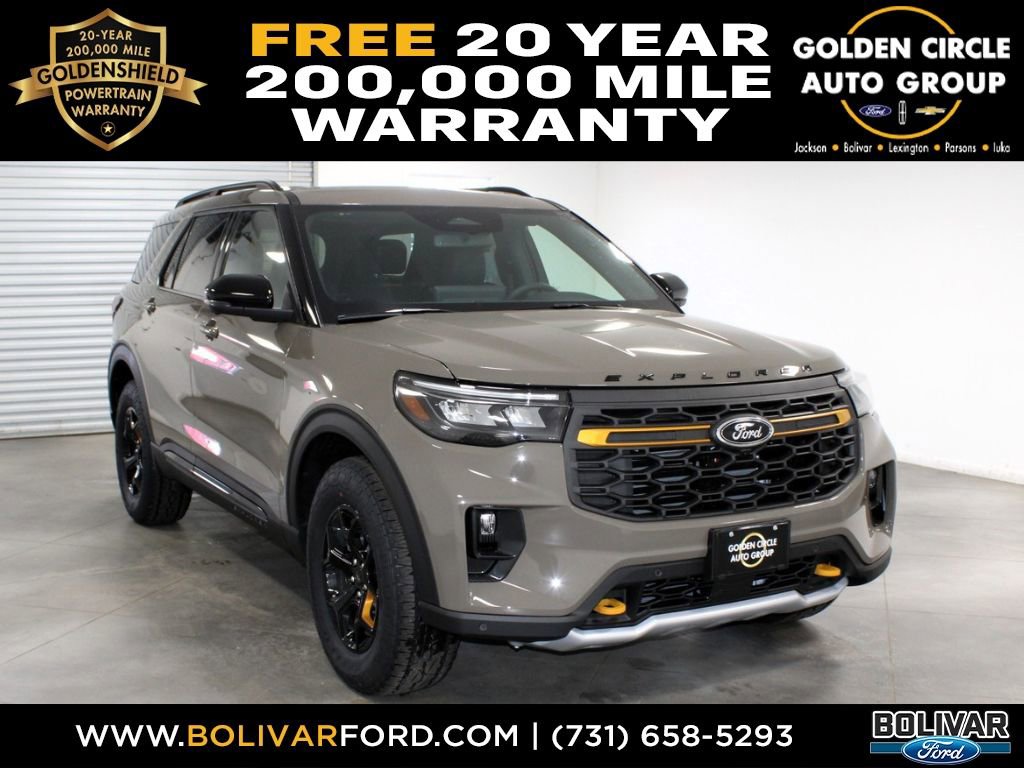 New 2026 Ford Explorer Tremor w/ Tremor Ultimate Package