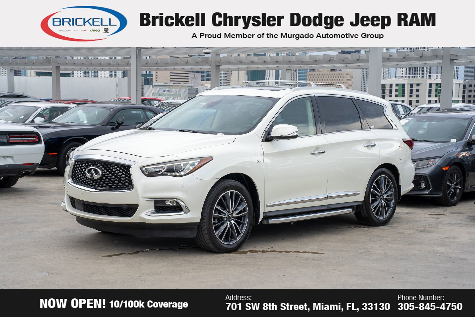 Used 2017 INFINITI QX60 FWD w/ Deluxe Technology Package