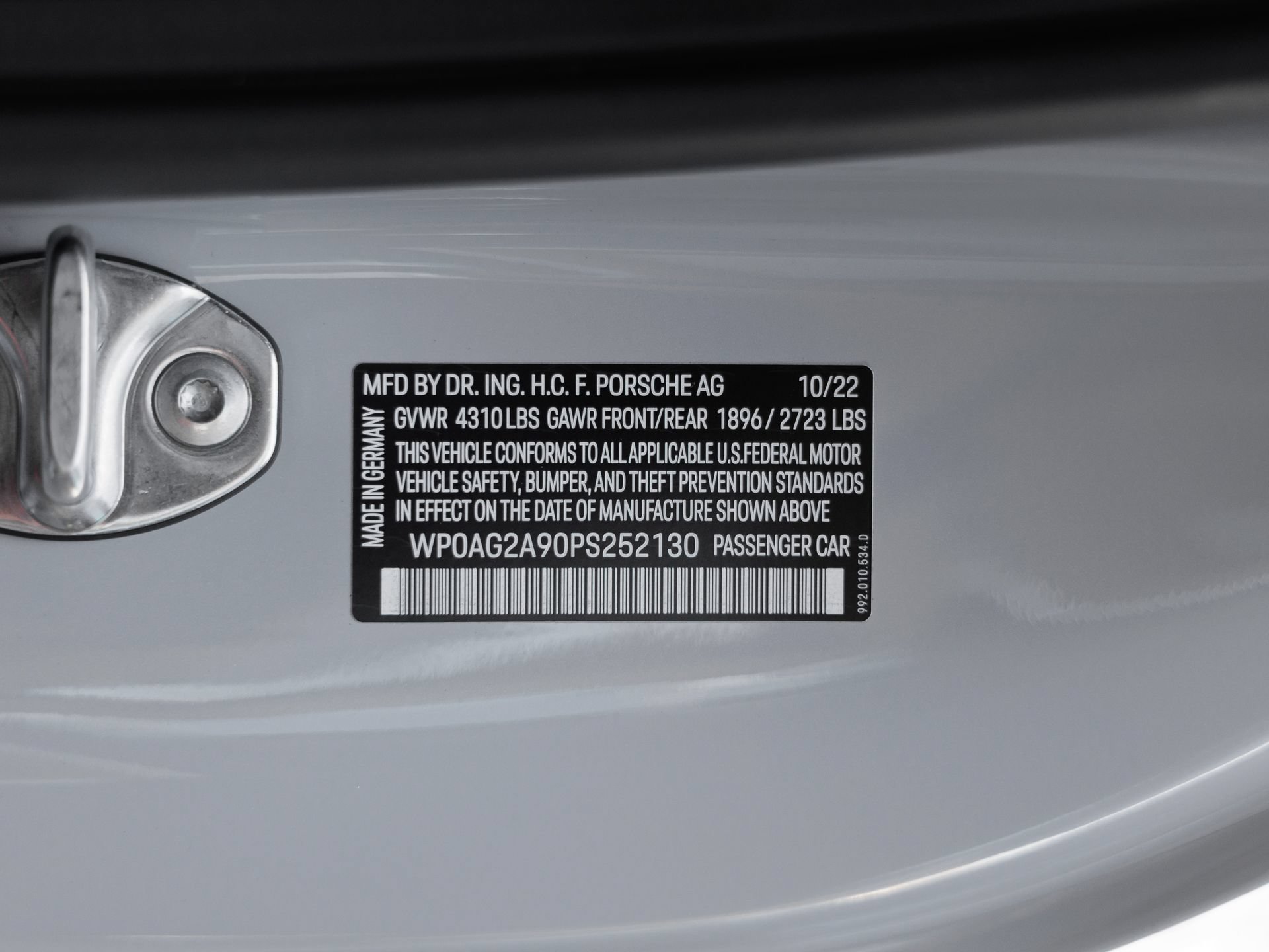 Certified 2023 Porsche 911 Sport Classic RWD image 51