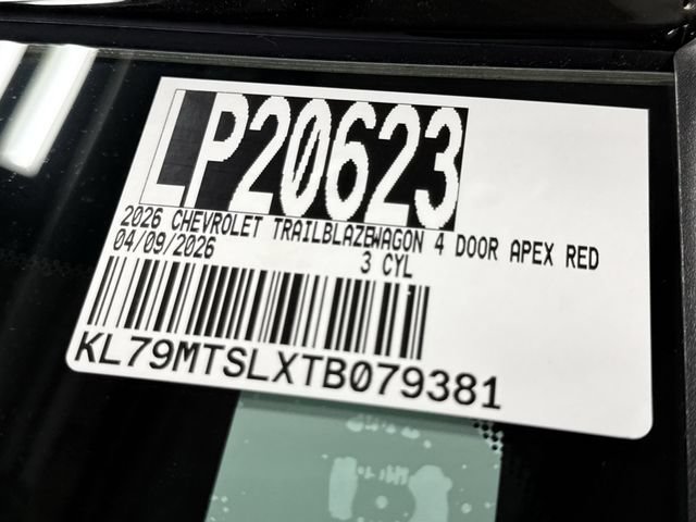 Certified 2026 Chevrolet TrailBlazer RS w/ Driver Confidence Package FWD image 29