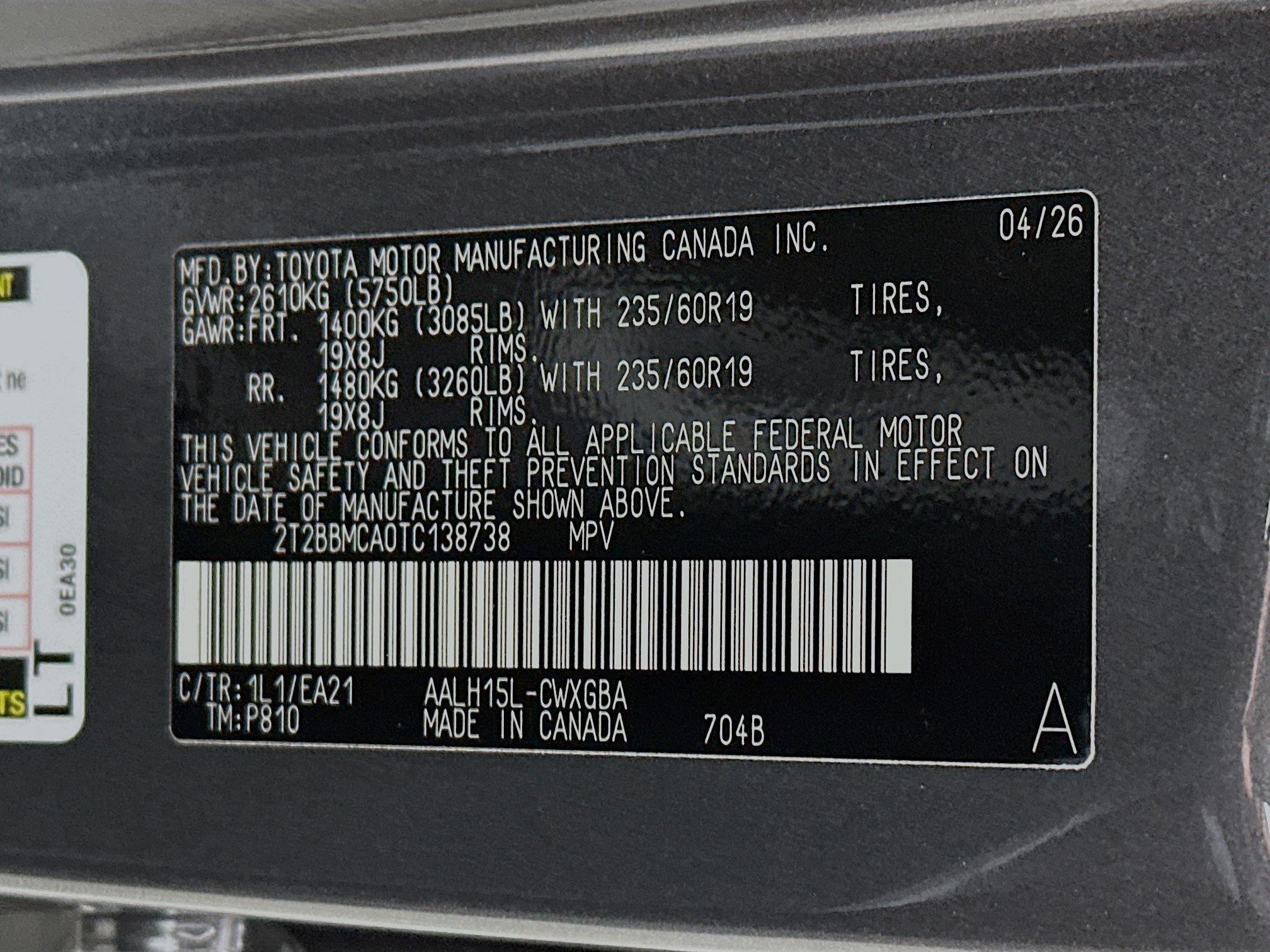 New 2026 Lexus RX 350h w/ Convenience Package AWD/4WD image 31