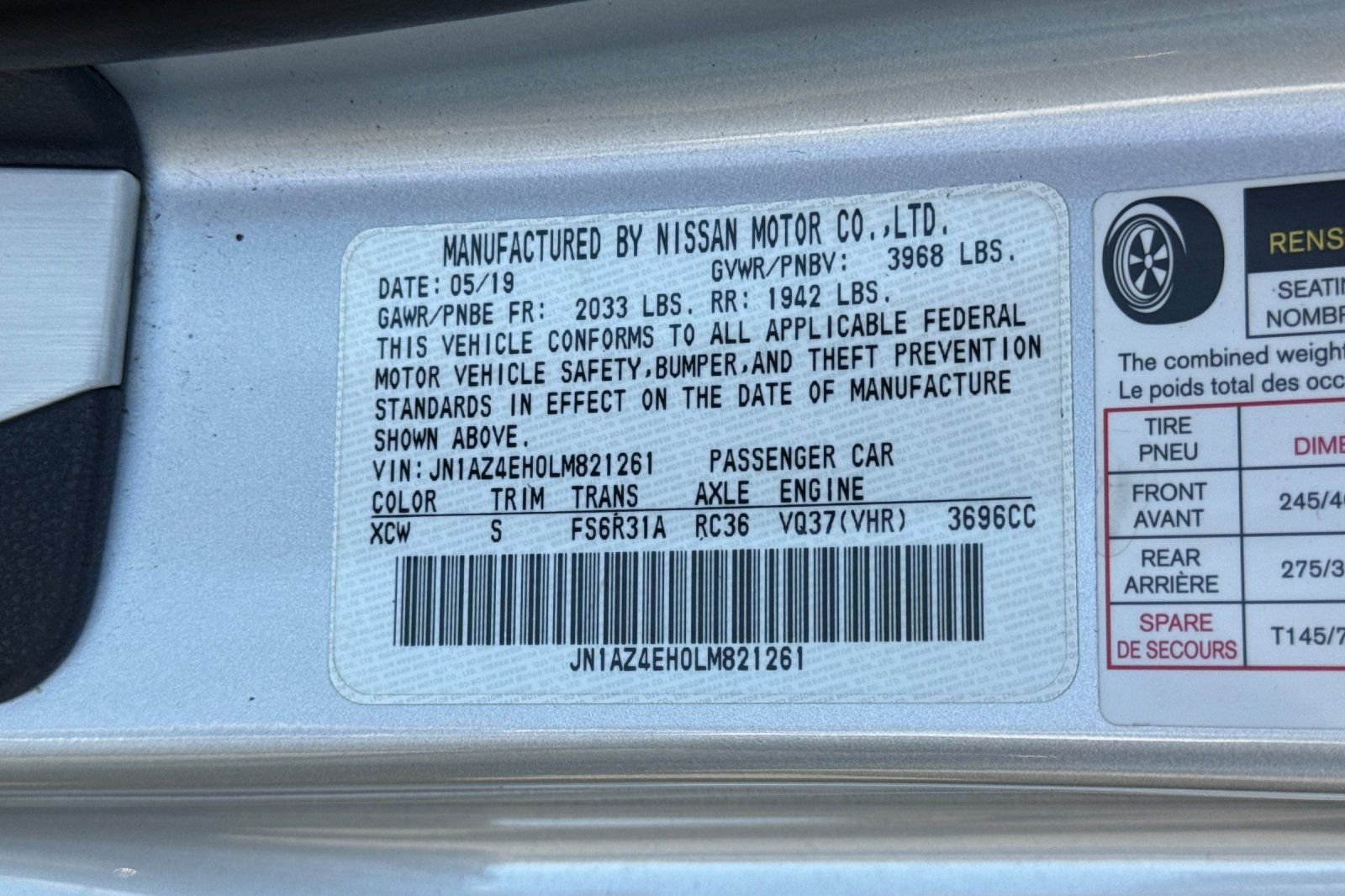 Used 2020 Nissan 370Z image 51