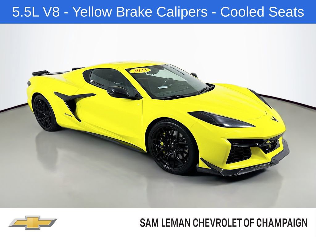 Used 2023 Chevrolet Corvette Z06 w/ Engine Appearance Package image 1