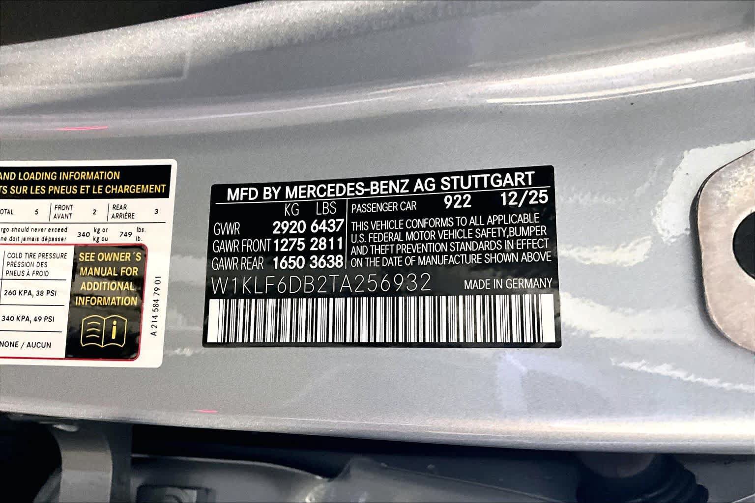 New 2026 Mercedes-Benz E 53 AMG e 4MATIC Sedan image 12