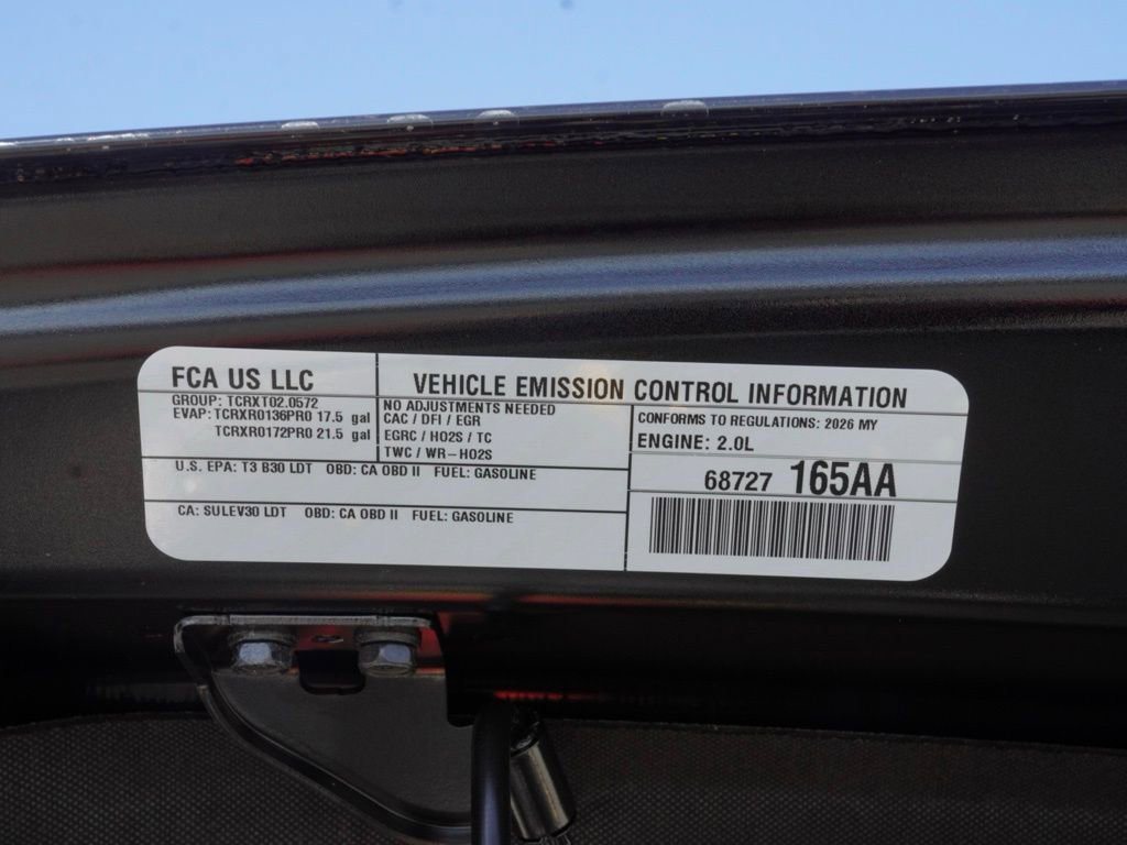 New 2026 Jeep Wrangler Sport image 30