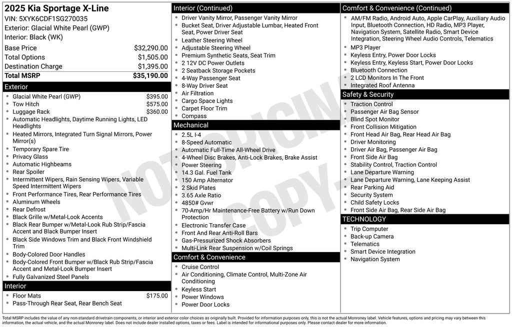 Used 2025 Kia Sportage X-Line image 4