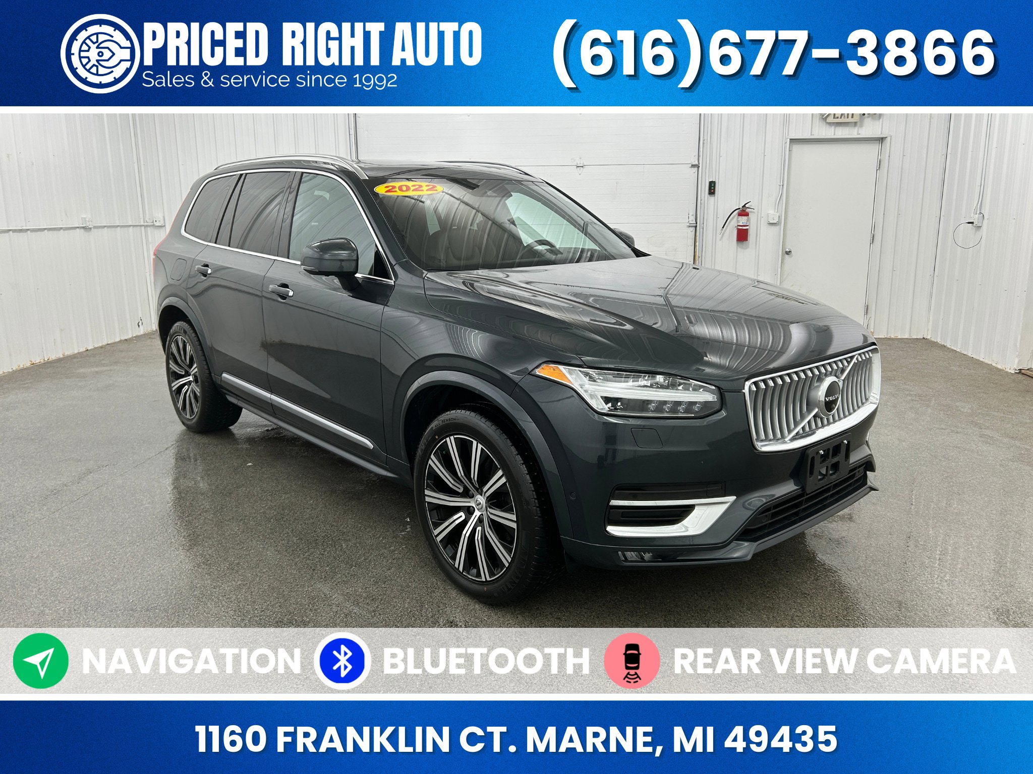 Used 2022 Volvo XC90 T6 Inscription w/ Advanced Package AWD/4WD image 1