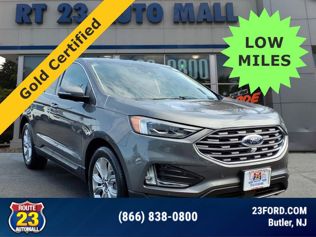 Certified 2022 Ford Edge Titanium w/ Equipment Group 301A AWD/4WD image 1