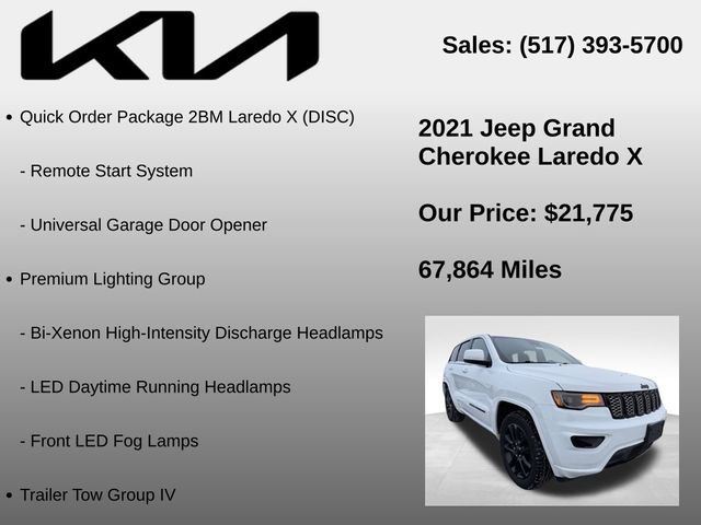 Used 2021 Jeep Grand Cherokee Laredo X image 10