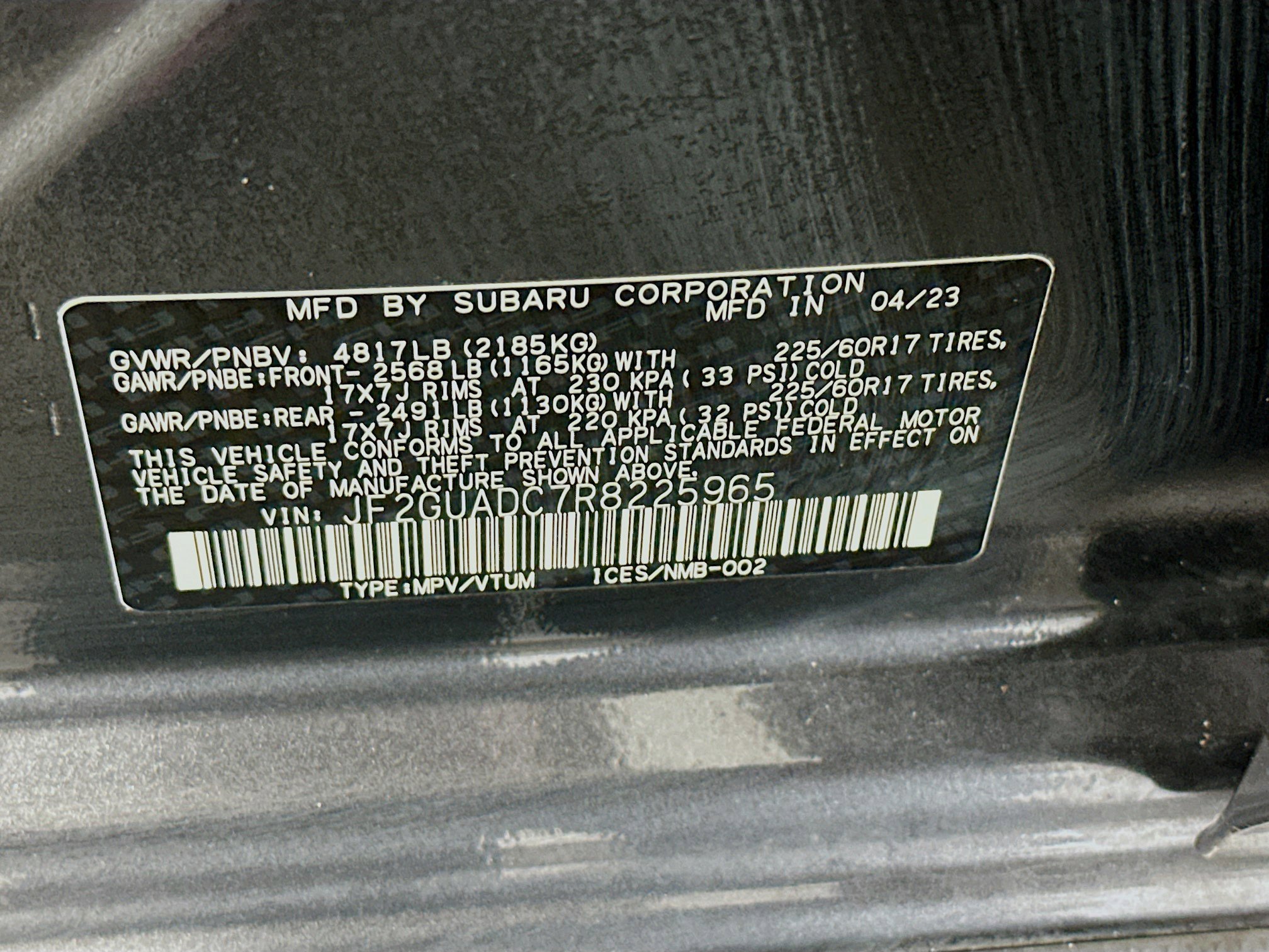 Used 2024 Subaru Crosstrek 2.0i Premium image 12