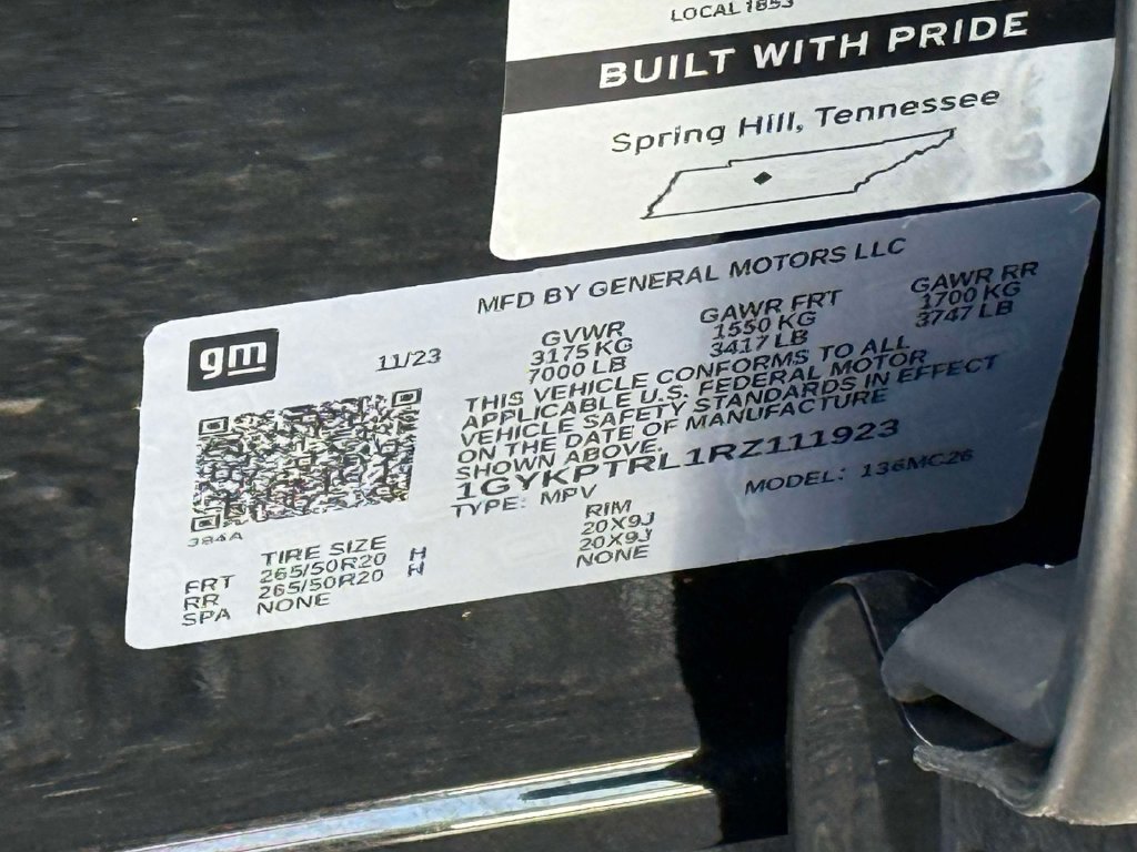 Certified 2024 Cadillac Lyriq Sport w/ LPO, Floor Liner Package AWD/4WD image 34