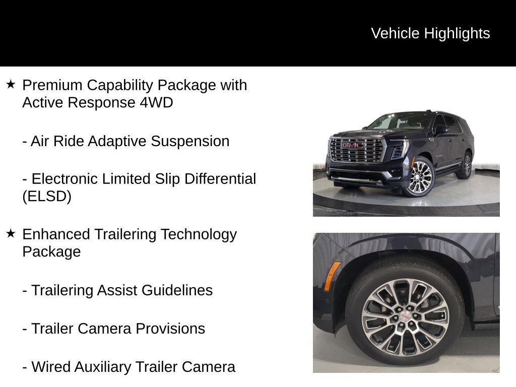 Used 2026 GMC Yukon Denali w/ Denali Reserve Package AWD/4WD image 38