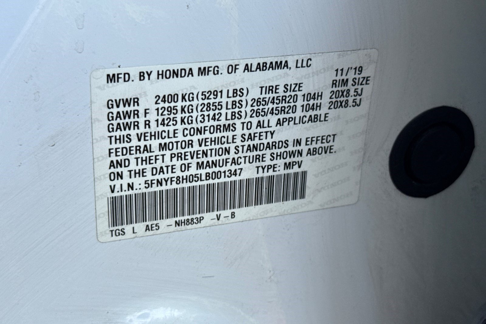Used 2020 Honda Passport Elite image 27