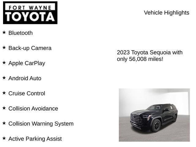 Used 2023 Toyota Sequoia Limited w/ TRD Off-Road Package AWD/4WD image 8