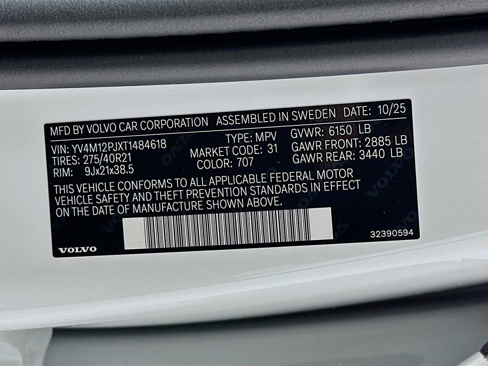 New 2026 Volvo XC90 B5 Core AWD/4WD image 32