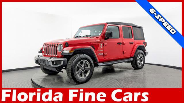 Used 2018 Jeep Wrangler Unlimited Sahara