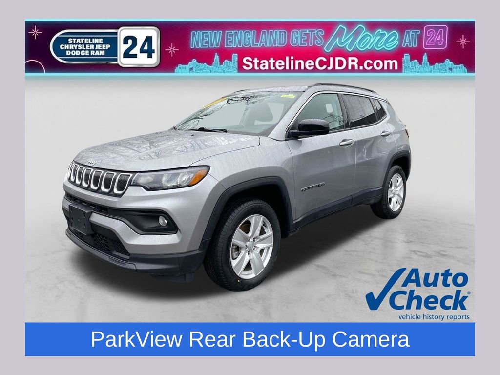 Certified 2022 Jeep Compass Latitude AWD/4WD image 1
