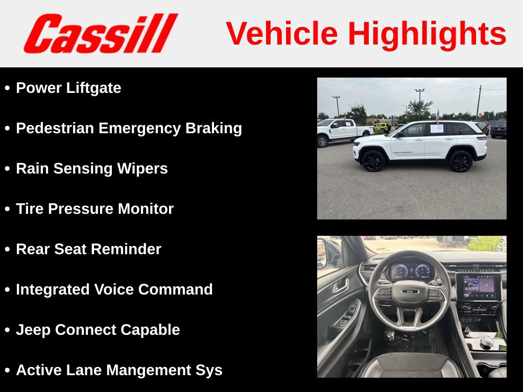 Used 2023 Jeep Grand Cherokee Altitude AWD/4WD image 14