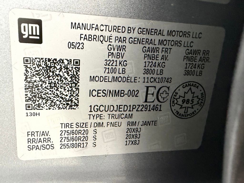 Used 2023 Chevrolet Silverado 1500 High Country w/ Technology Package image 36