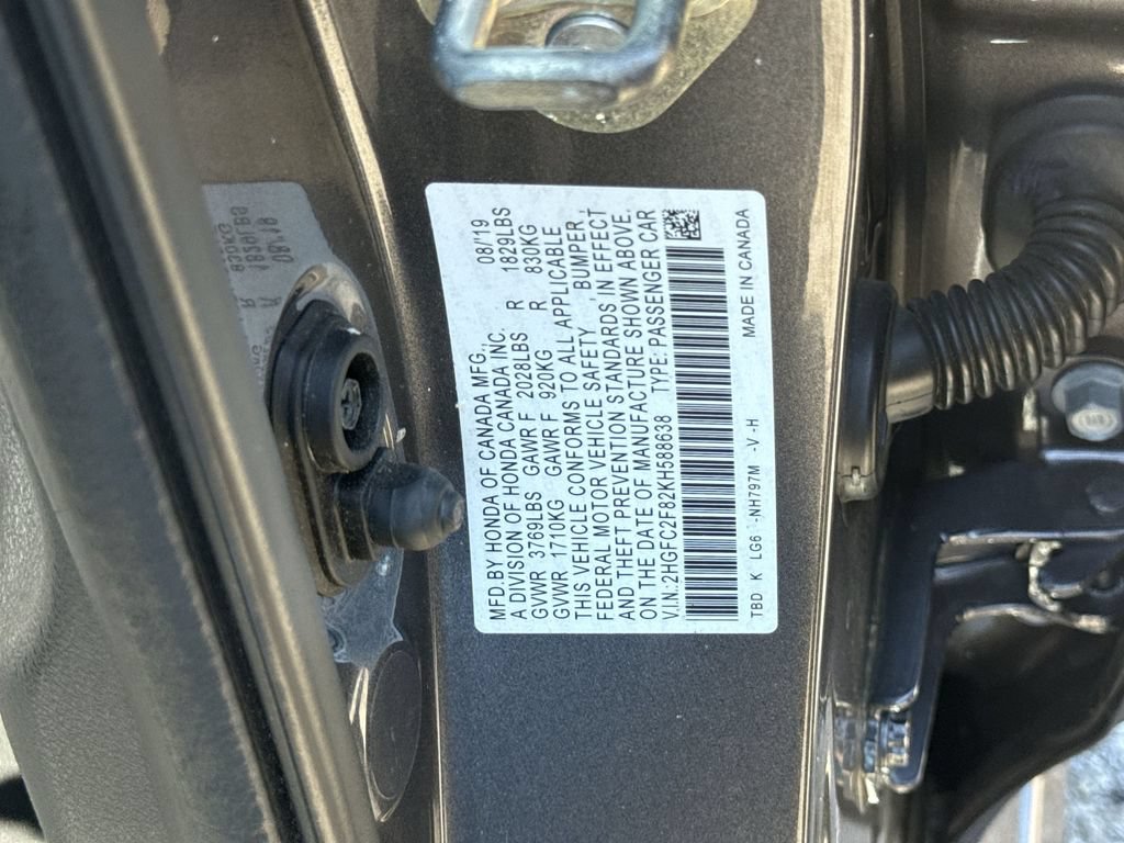 Used 2019 Honda Civic Sport image 26