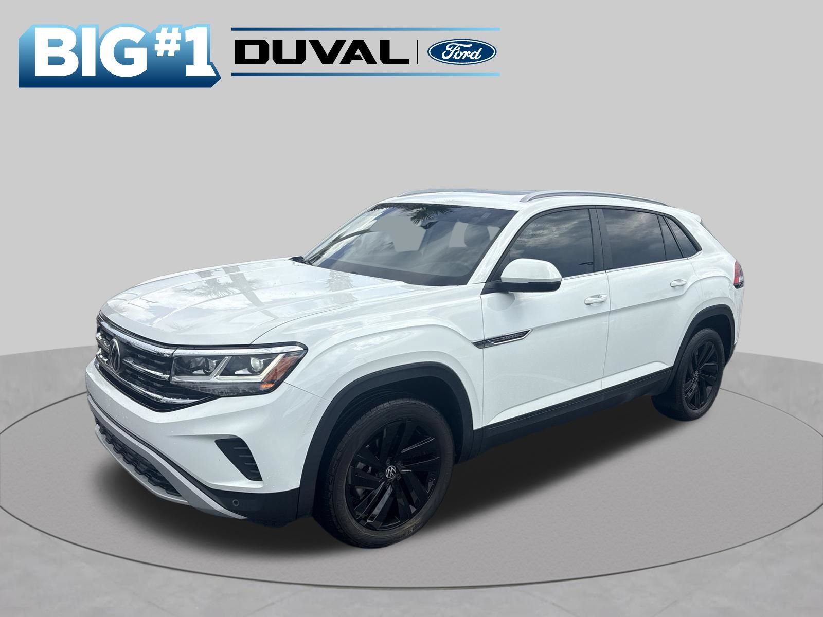 Used 2022 Volkswagen Atlas Cross Sport SE w/ Panoramic Sunroof Package AWD/4WD video 2