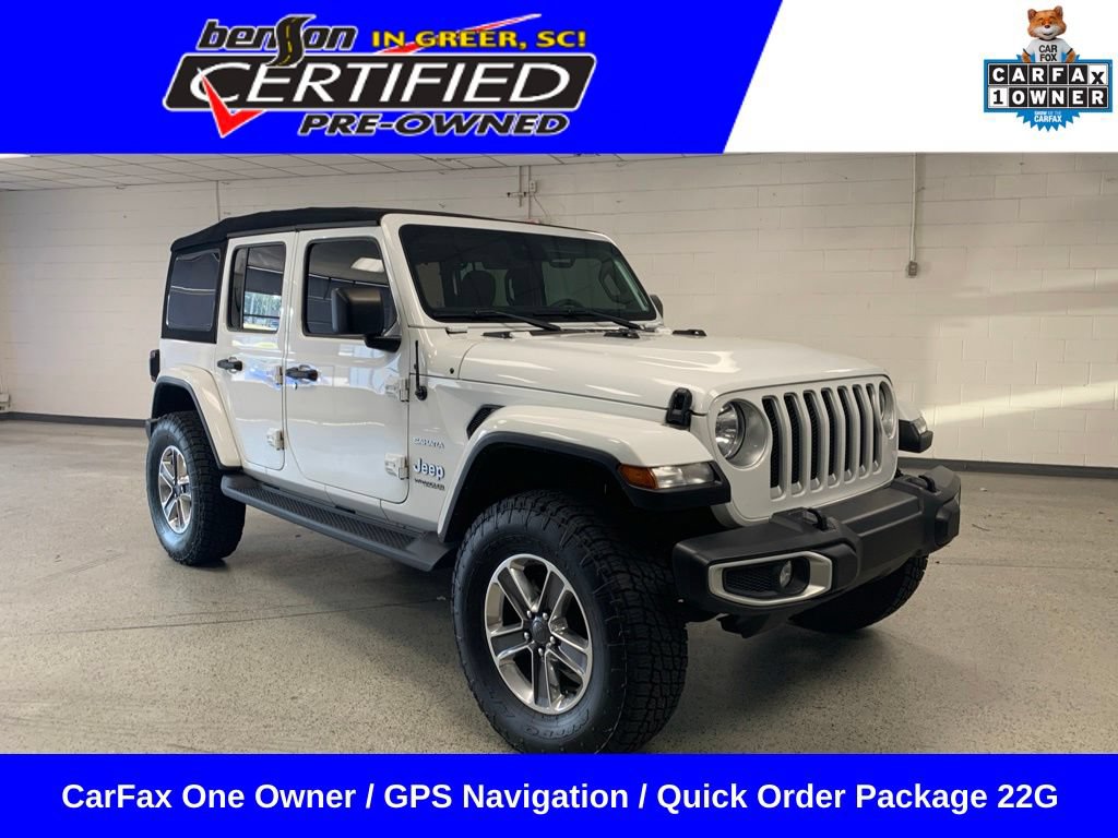 Used 2021 Jeep Wrangler Unlimited Sahara