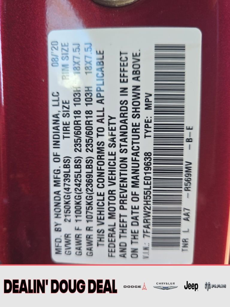 Used 2020 Honda CR-V EX image 29