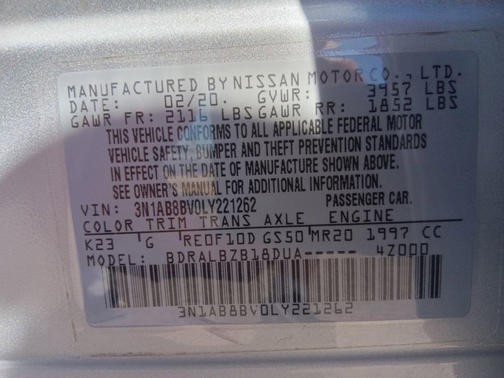 Used 2020 Nissan Sentra S FWD image 34