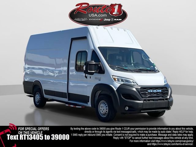 New 2024 RAM ProMaster 3500 w/ Delivery Van Package