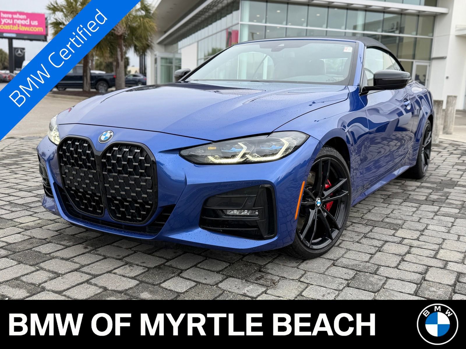 Certified 2023 BMW 430i xDrive Convertible w/ M Sport Package image 1