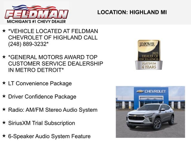 New 2026 Chevrolet Trax LT w/ Driver Confidence Package image 3