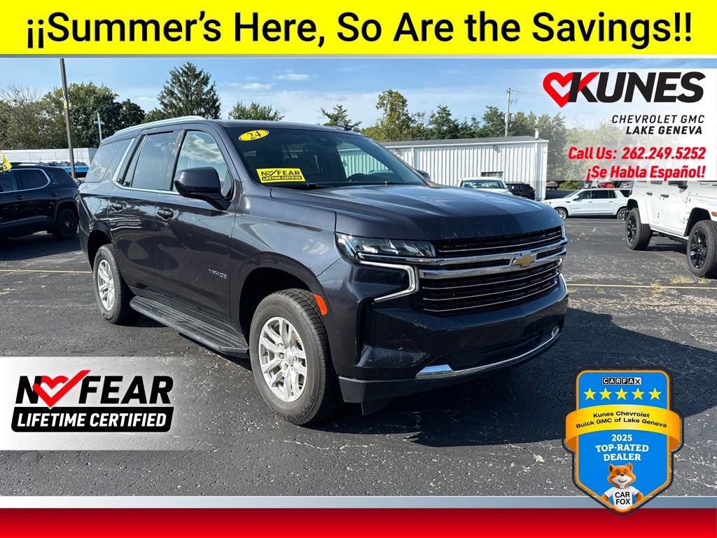 Used 2024 Chevrolet Tahoe LT AWD/4WD image 1