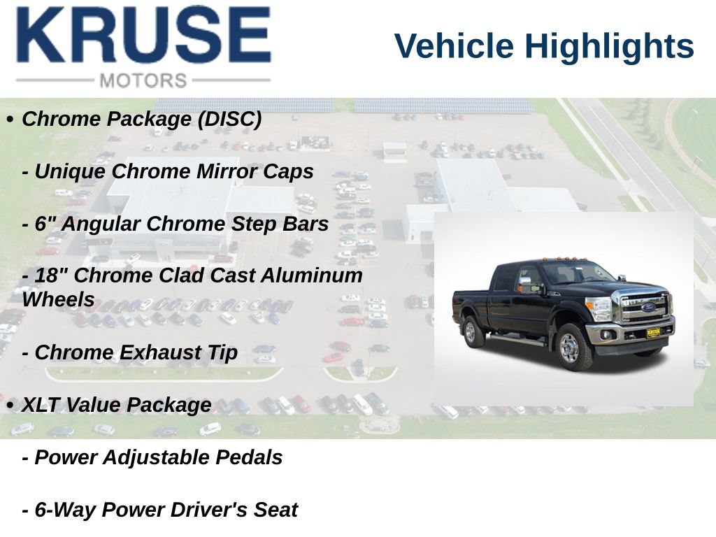 Used 2013 Ford F250 XLT w/ Chrome Pkg AWD/4WD image 10