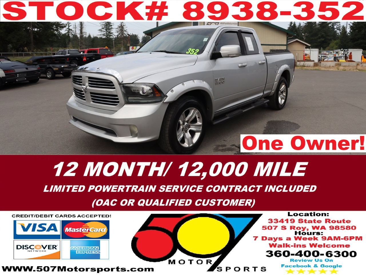 Used 2013 RAM 1500 Sport w/ Comfort Group