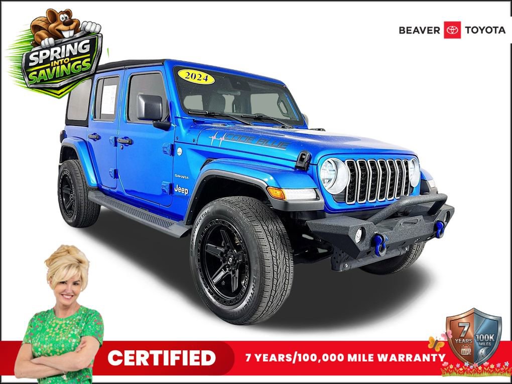 Used 2024 Jeep Wrangler Sahara image 1
