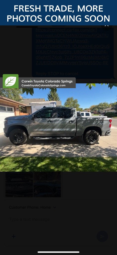 Used 2020 Chevrolet Silverado 1500 LT Trail Boss AWD/4WD image 1