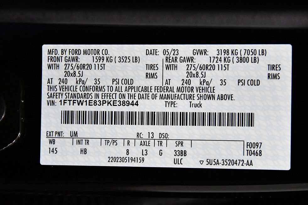 Used 2023 Ford F150 Lariat w/ Equipment Group 502A High AWD/4WD image 16
